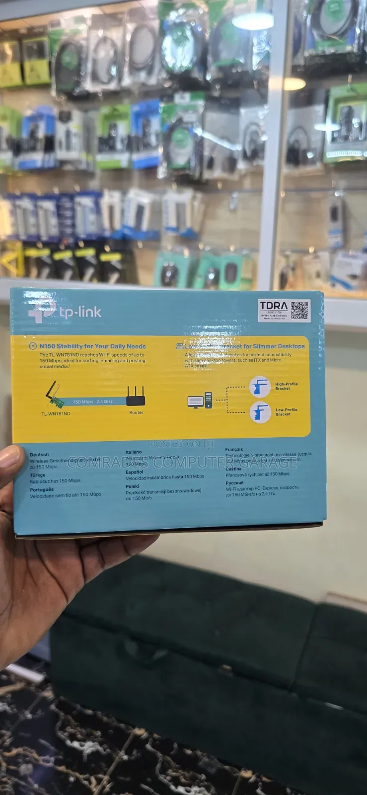Tp-Link Tl-Wn781nd 150mbps Wireless N Pci Express Adapter