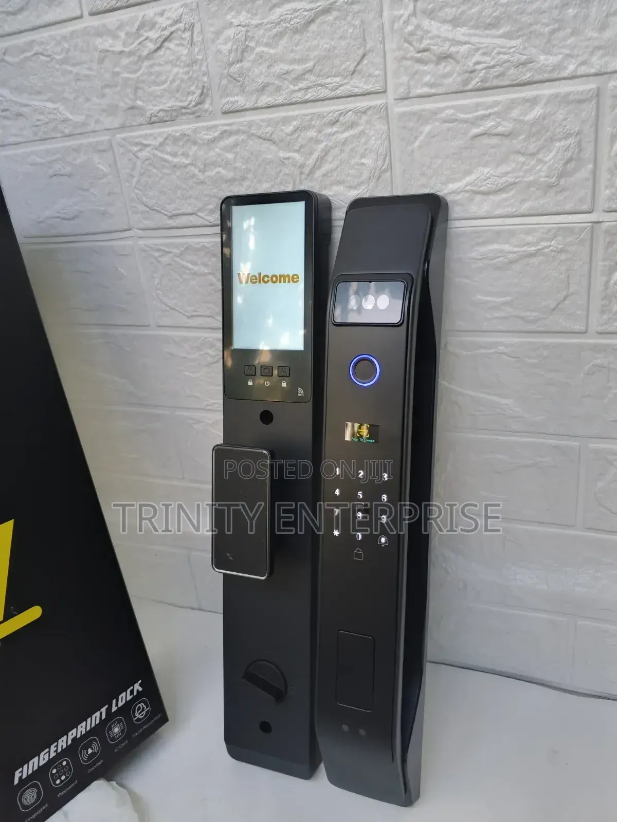 Smart Lock 3d Facial Recognition Works With Tuya Wifi Remotely Unlock