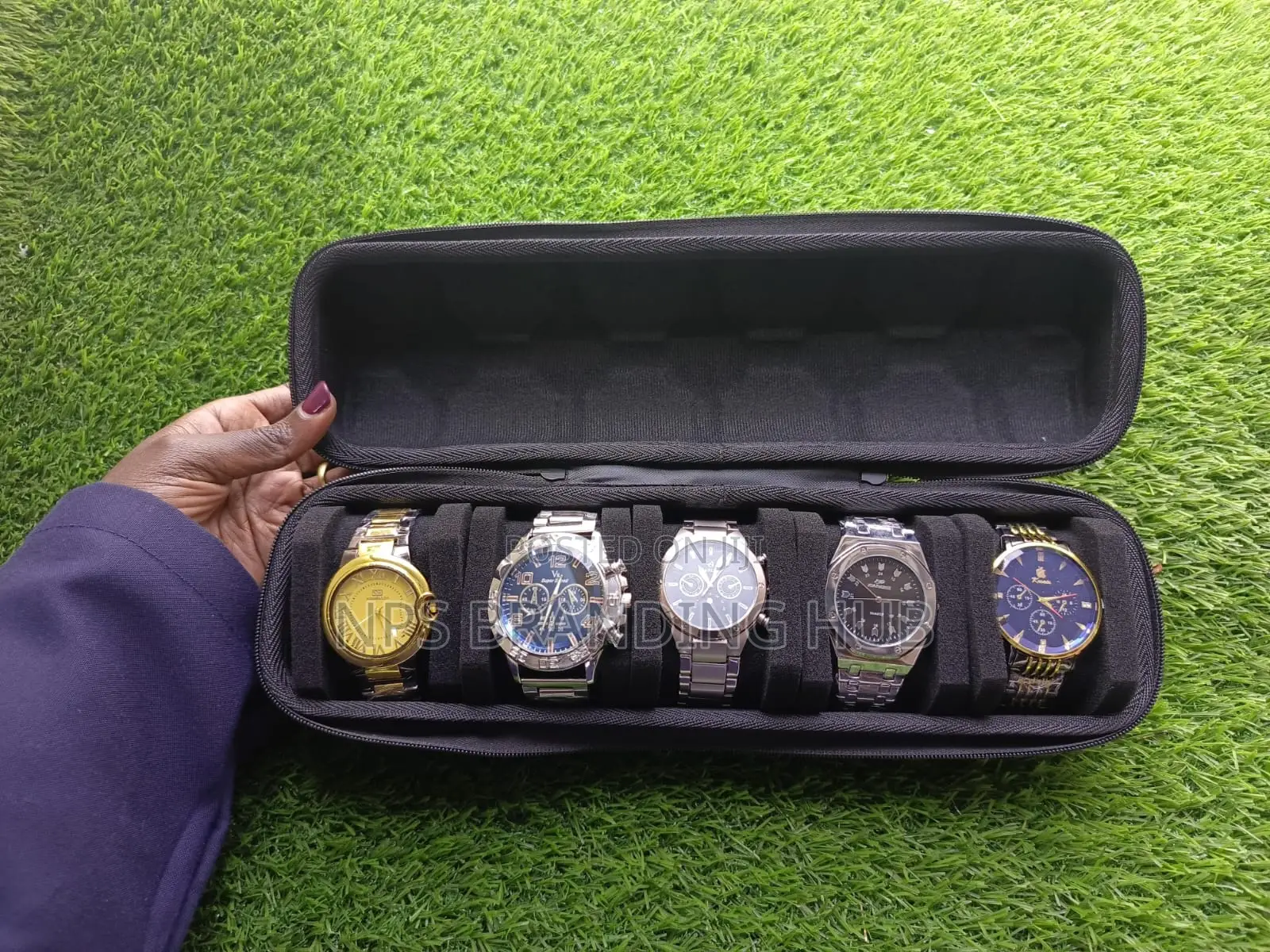 5 Slots Watch Organizer (R/T