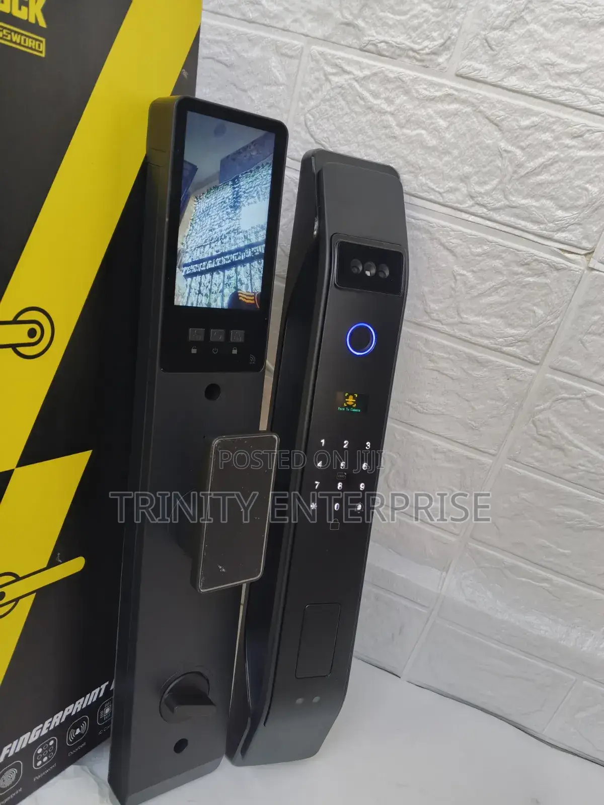 3d Face Smart Door Lock Wifi Vedio Intercom