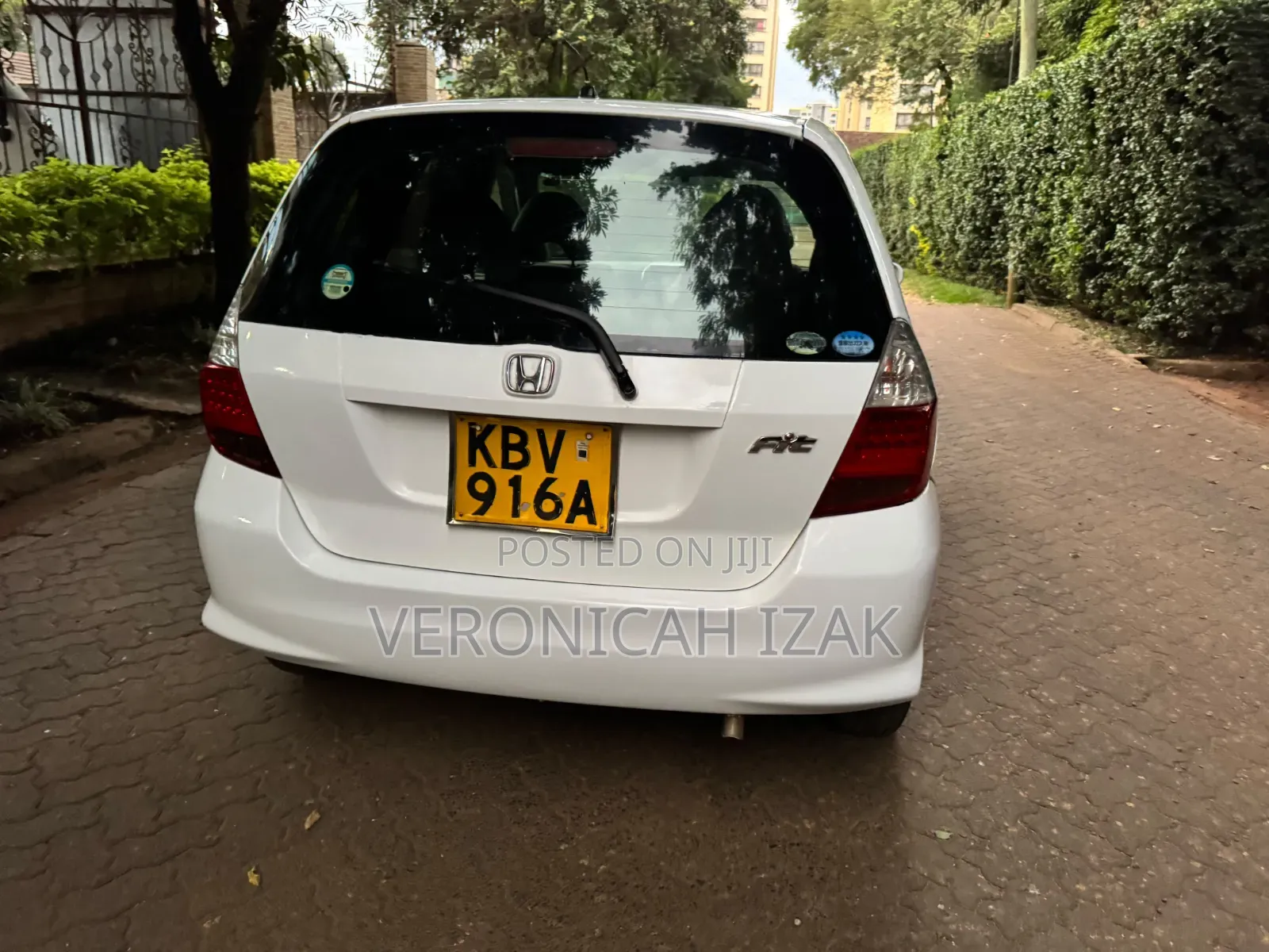 Honda Fit Aria 2005 White