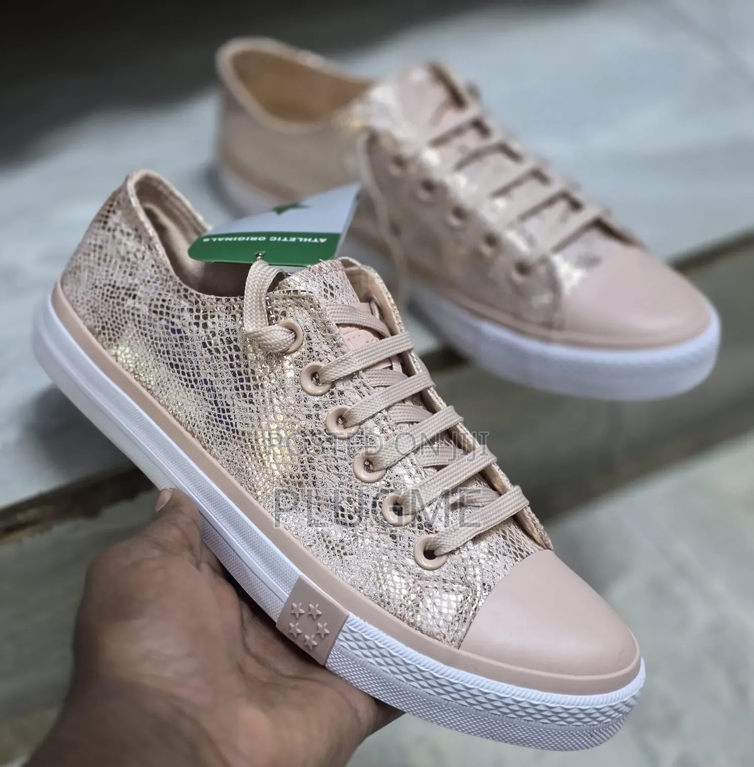 Glossy Trendy Leather Converse Size 36-42 Available