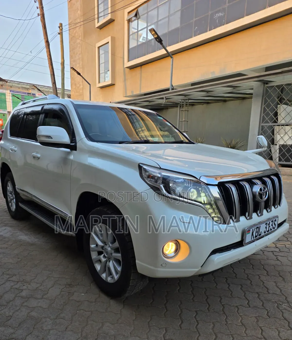 Toyota Land Cruiser Prado 2016 White