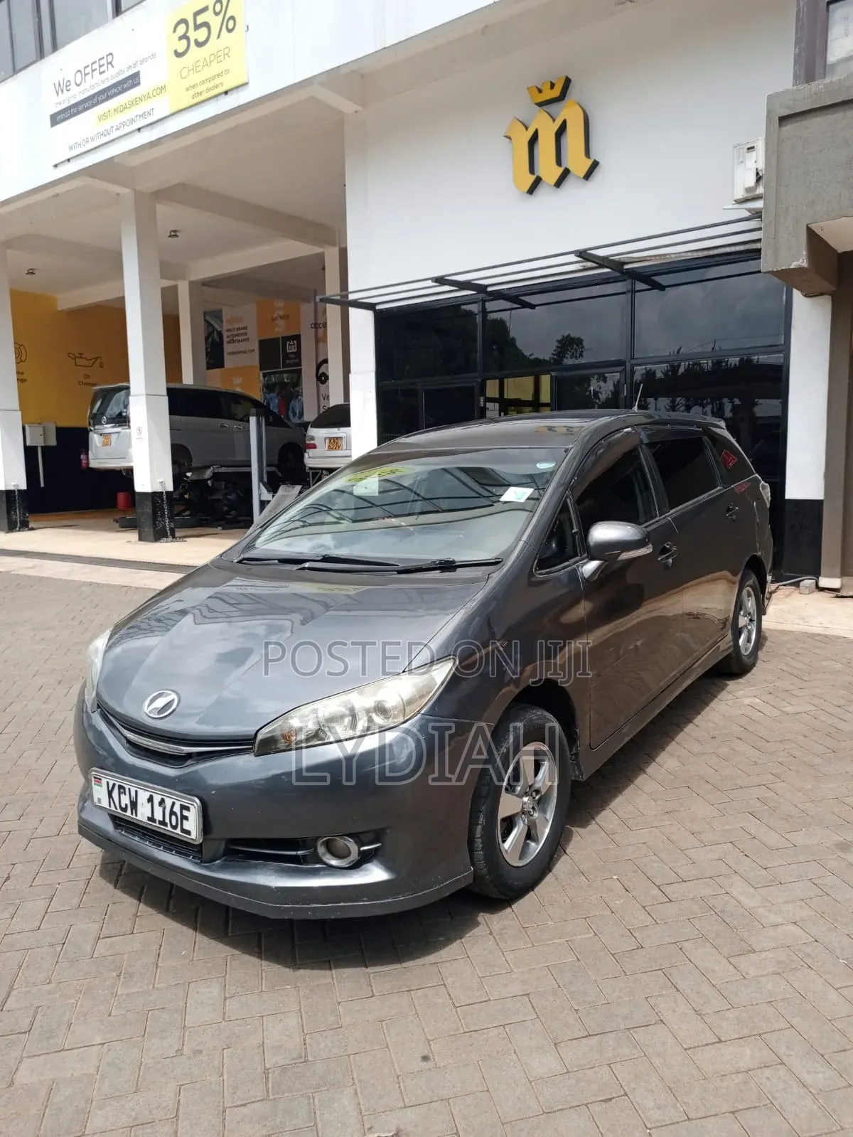 Toyota Wish 2012 Gray