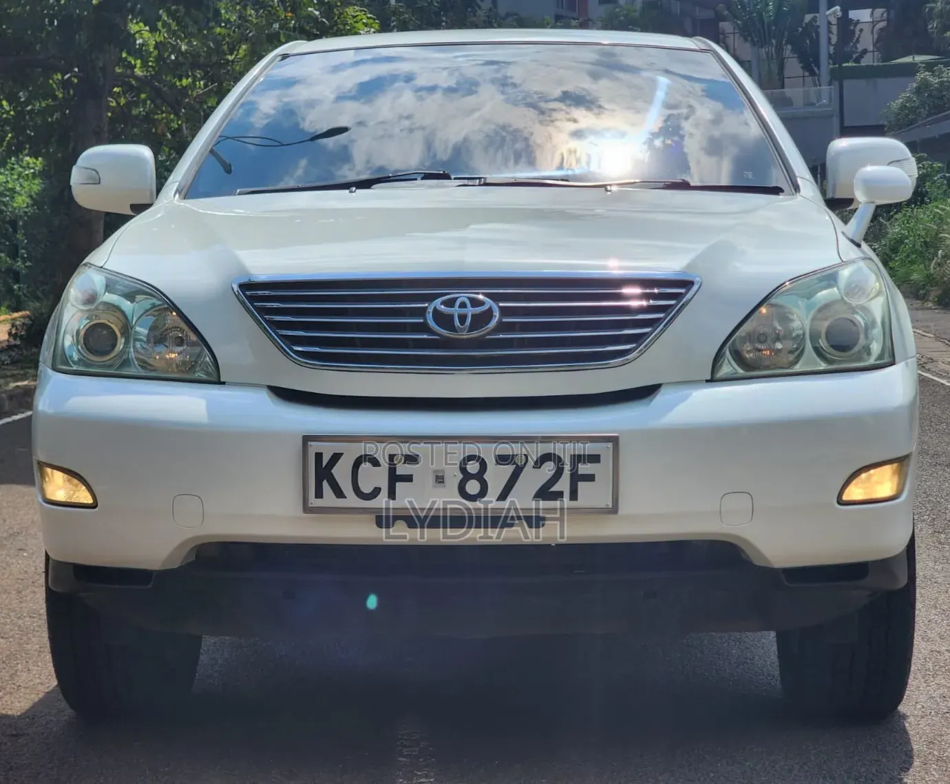 Toyota Harrier 2008 White