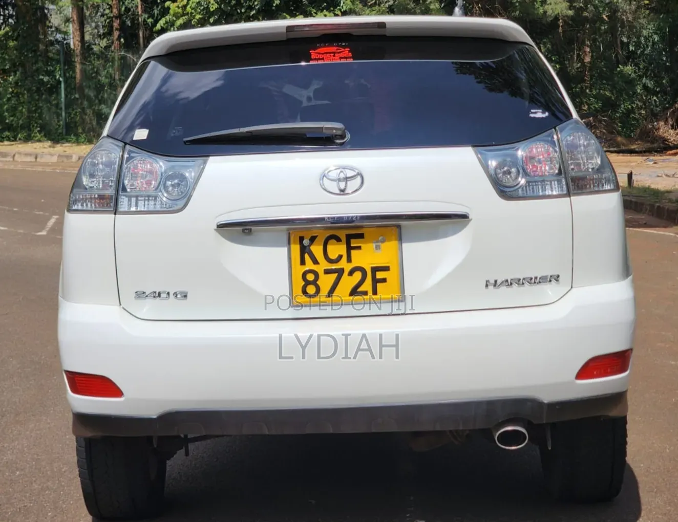 Toyota Harrier 2008 White