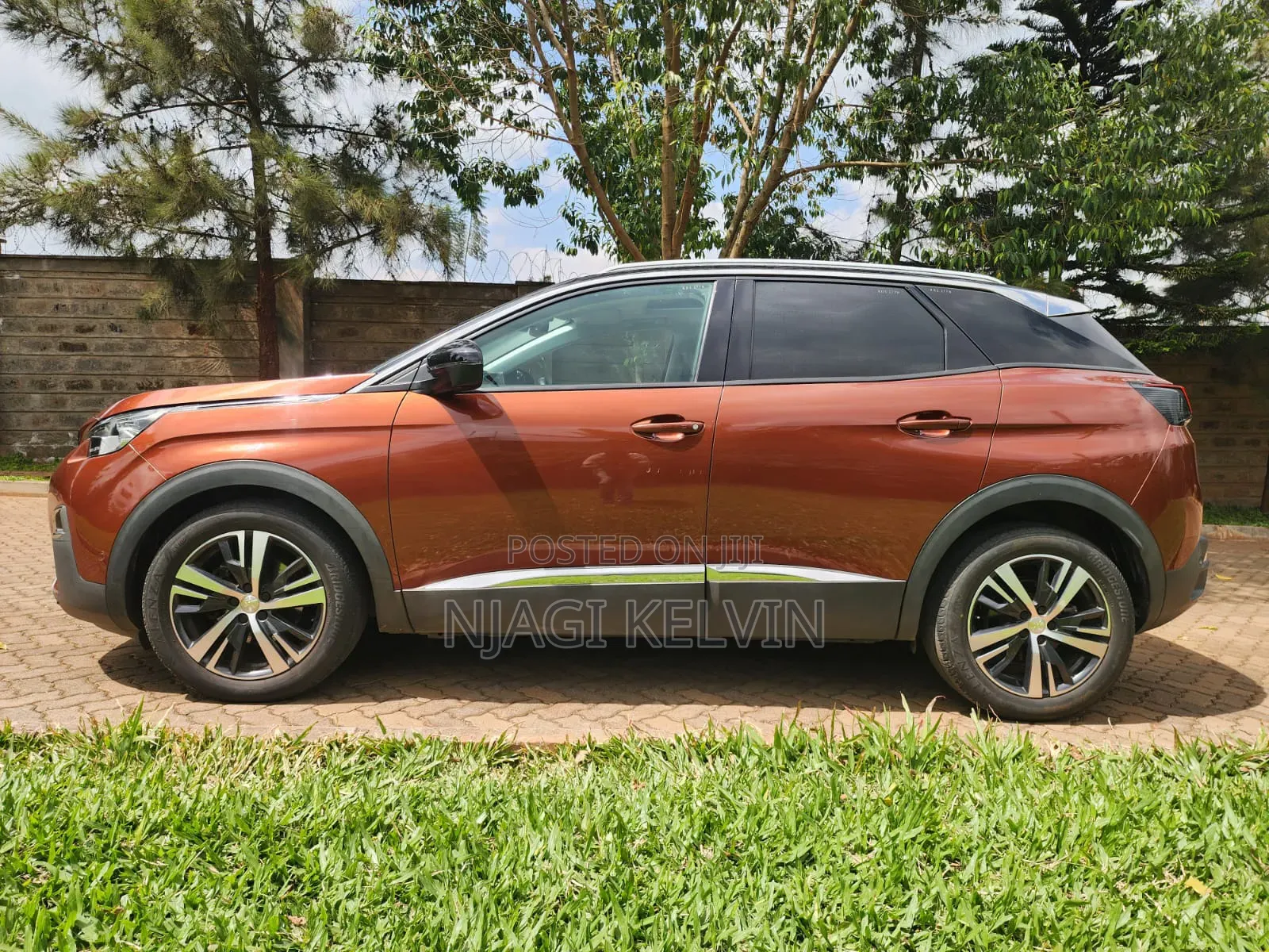 Peugeot 3008 2017 Orange