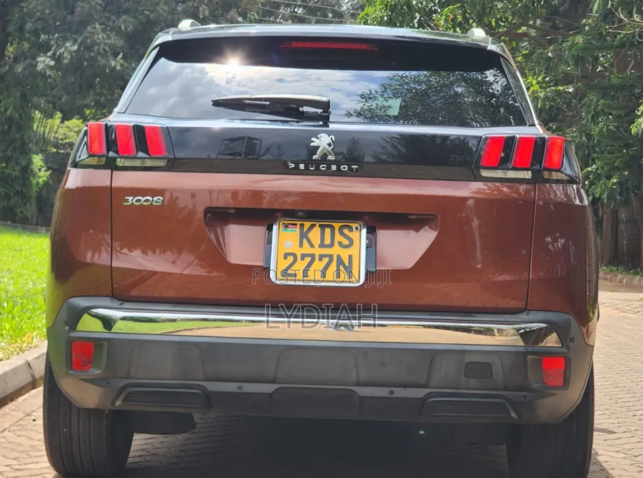 Peugeot 3008 2017 Brown