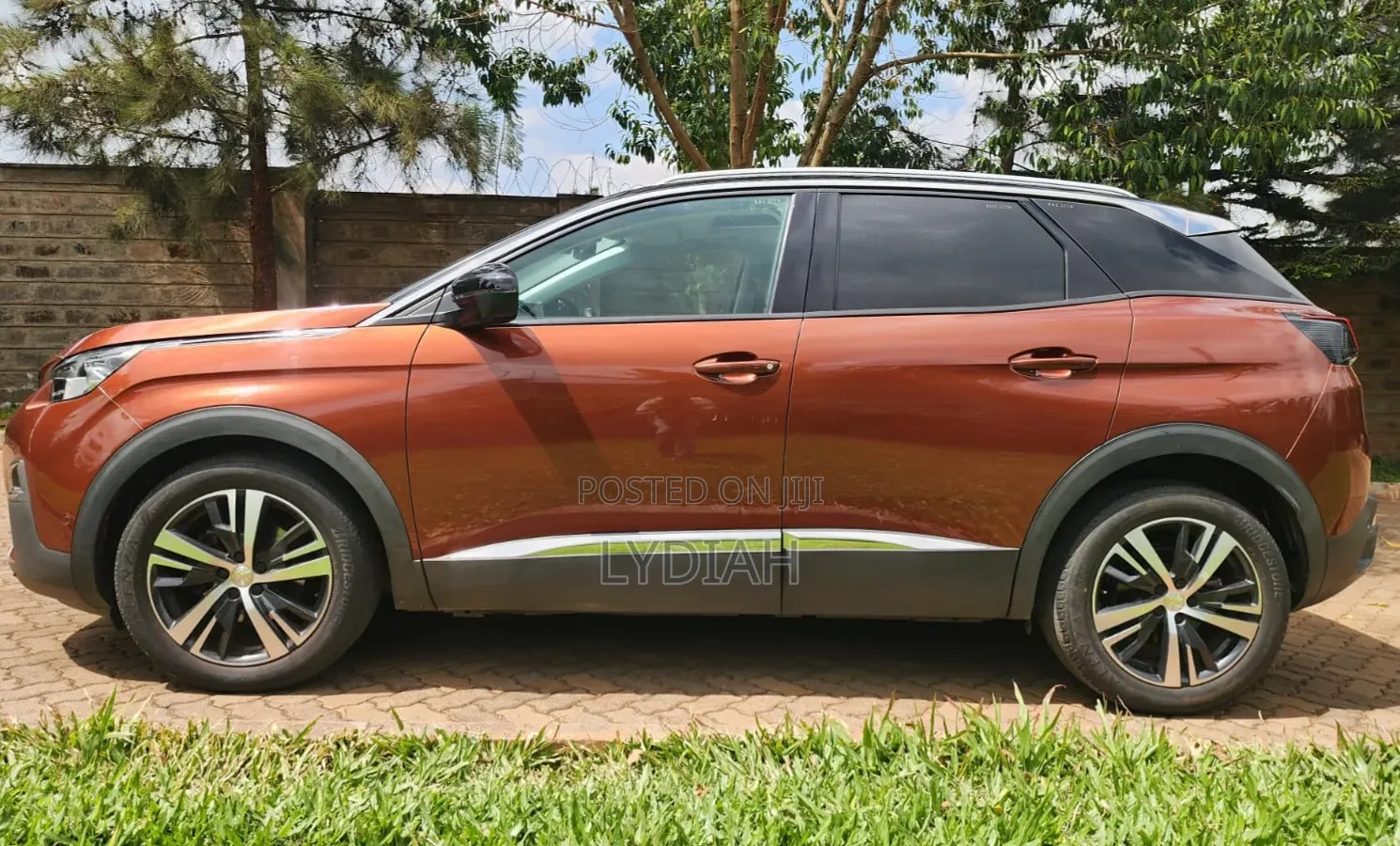 Peugeot 3008 2017 Brown