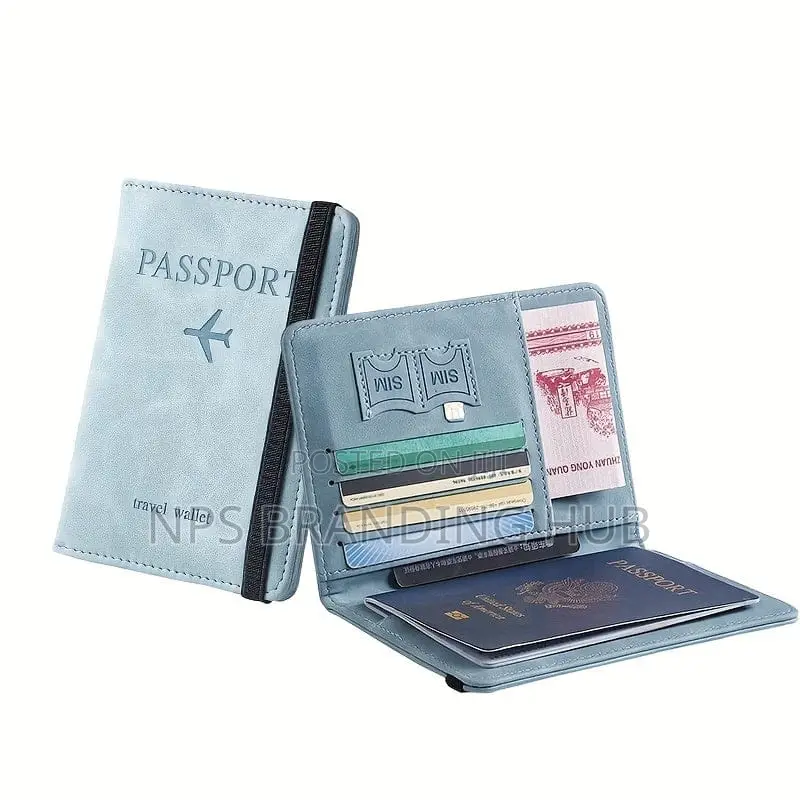 Leather Passport Holder Wallet (Rt