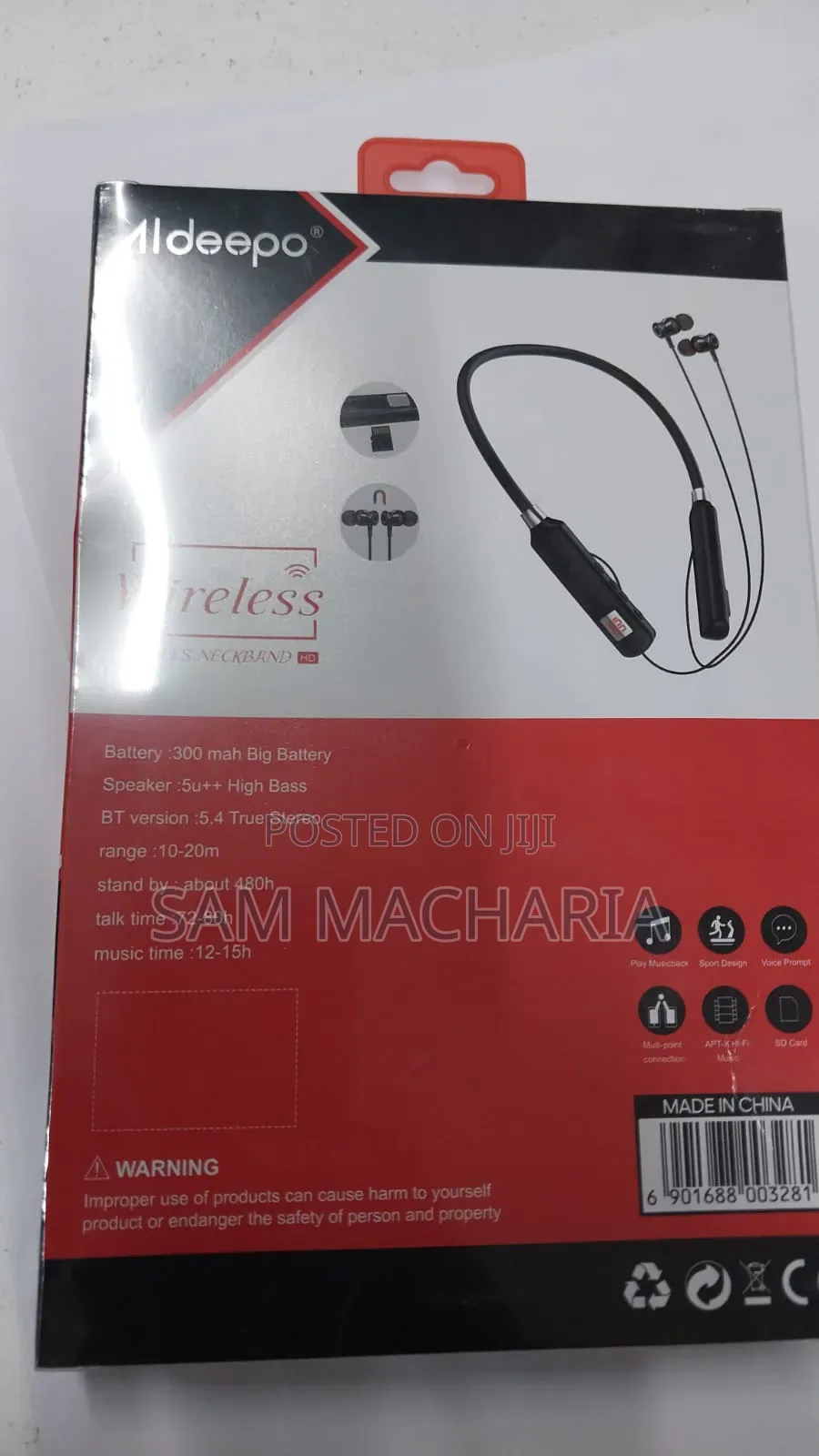 Aldeepo Wireless Headphones