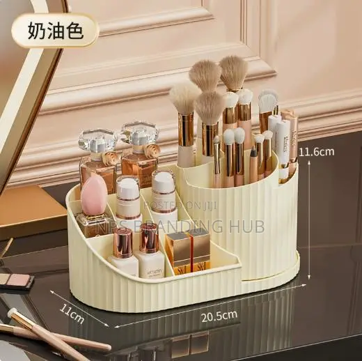 360° Rotatable Cosmetics Storage Organizer (Rt