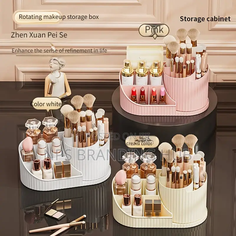 360° Rotatable Cosmetics Storage Organizer (Rt