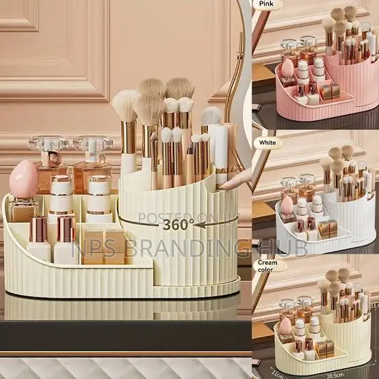 360° Rotatable Cosmetics Storage Organizer (Rt