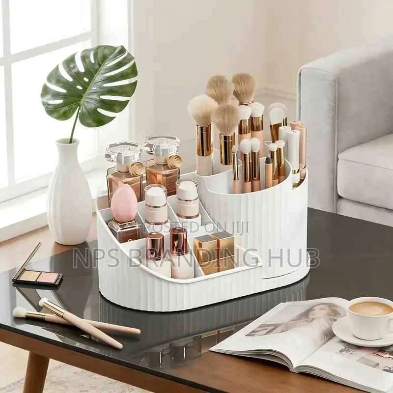 360° Rotatable Cosmetics Storage Organizer (Rt