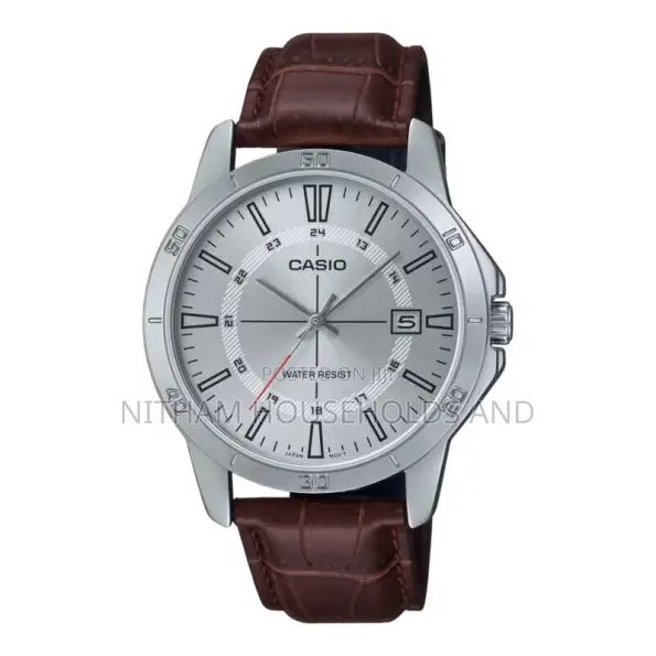 Casio MTP-V004l-7c Analog Leather Watch for Men