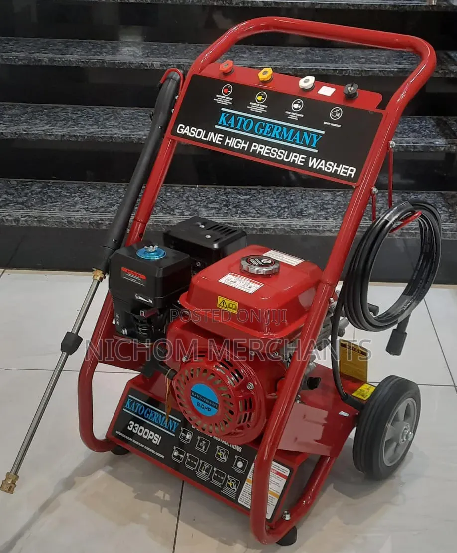 Kato Petrol High Pressure Washer3300psi/8hp Carwash Machine