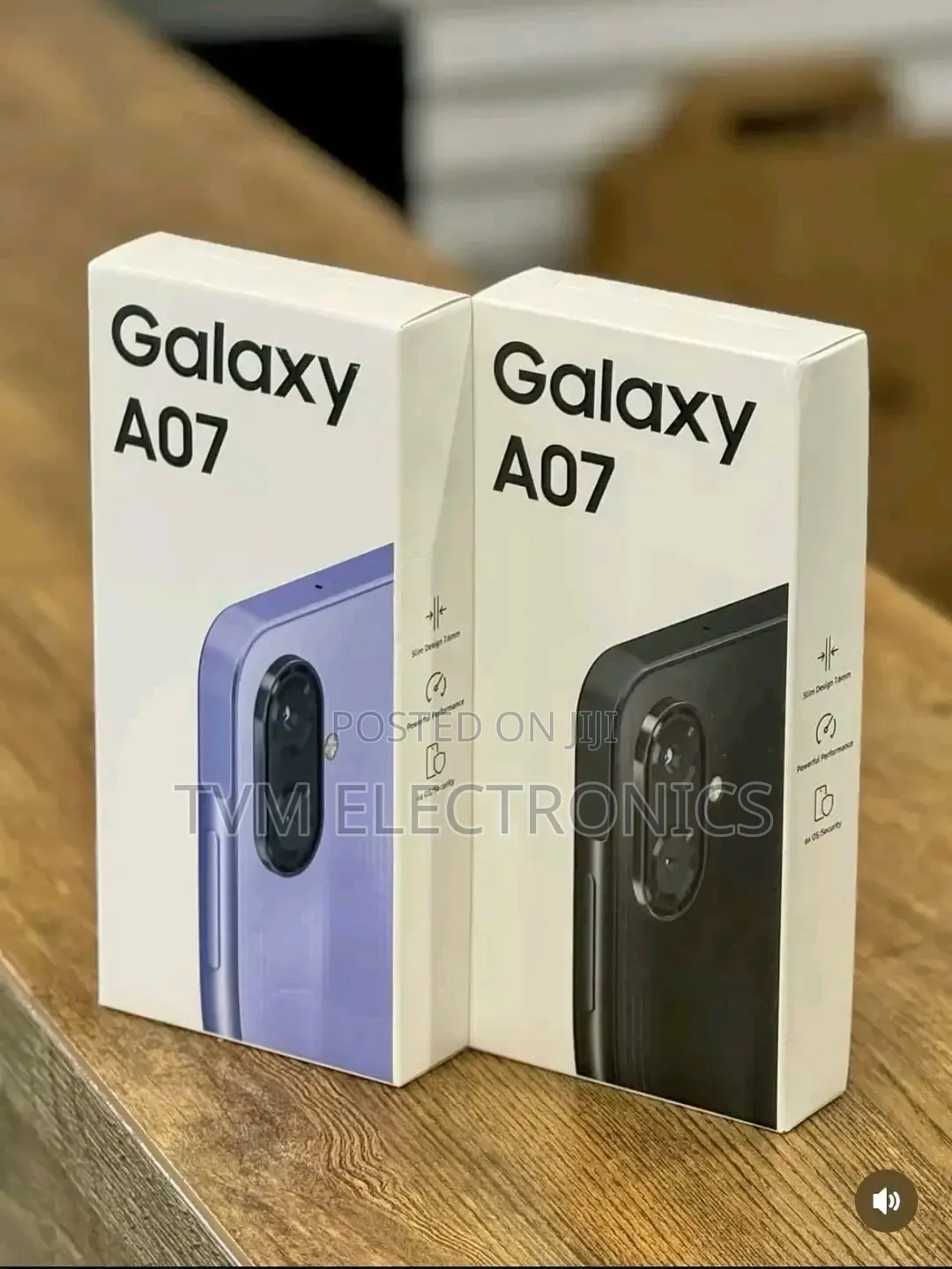 New Samsung Galaxy A07 4G 128 GB Black