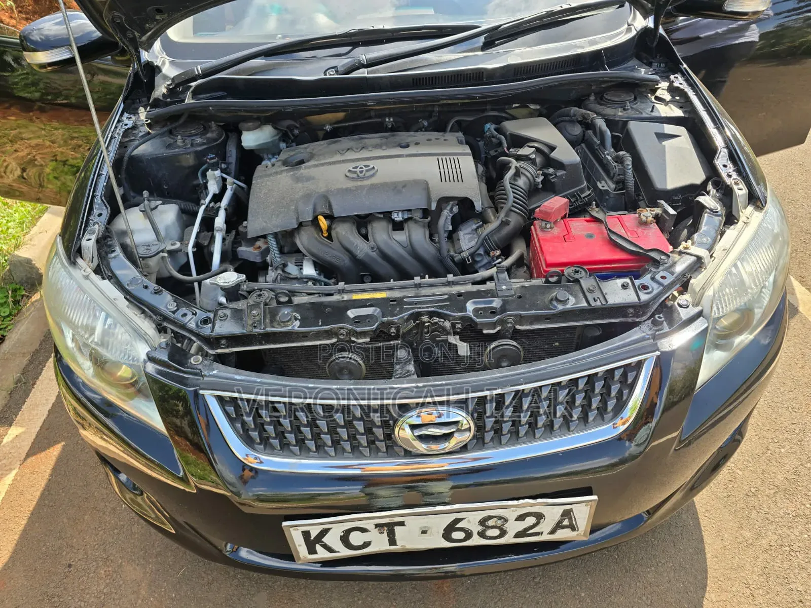 Toyota Corolla Fielder 2011 Black
