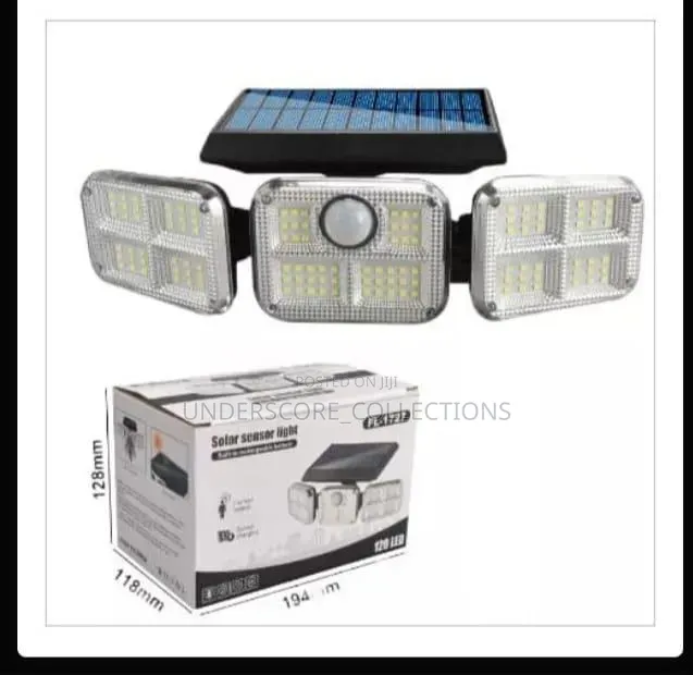 3 Heads Solar Lamp