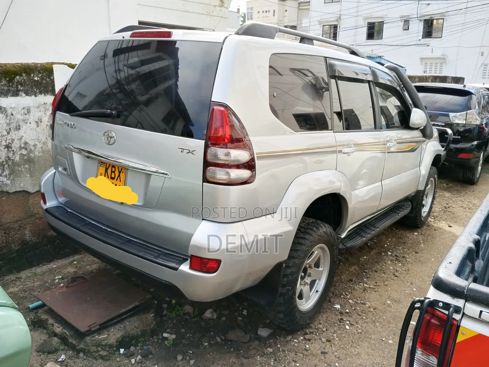 Toyota Land Cruiser Prado 2004 Silver