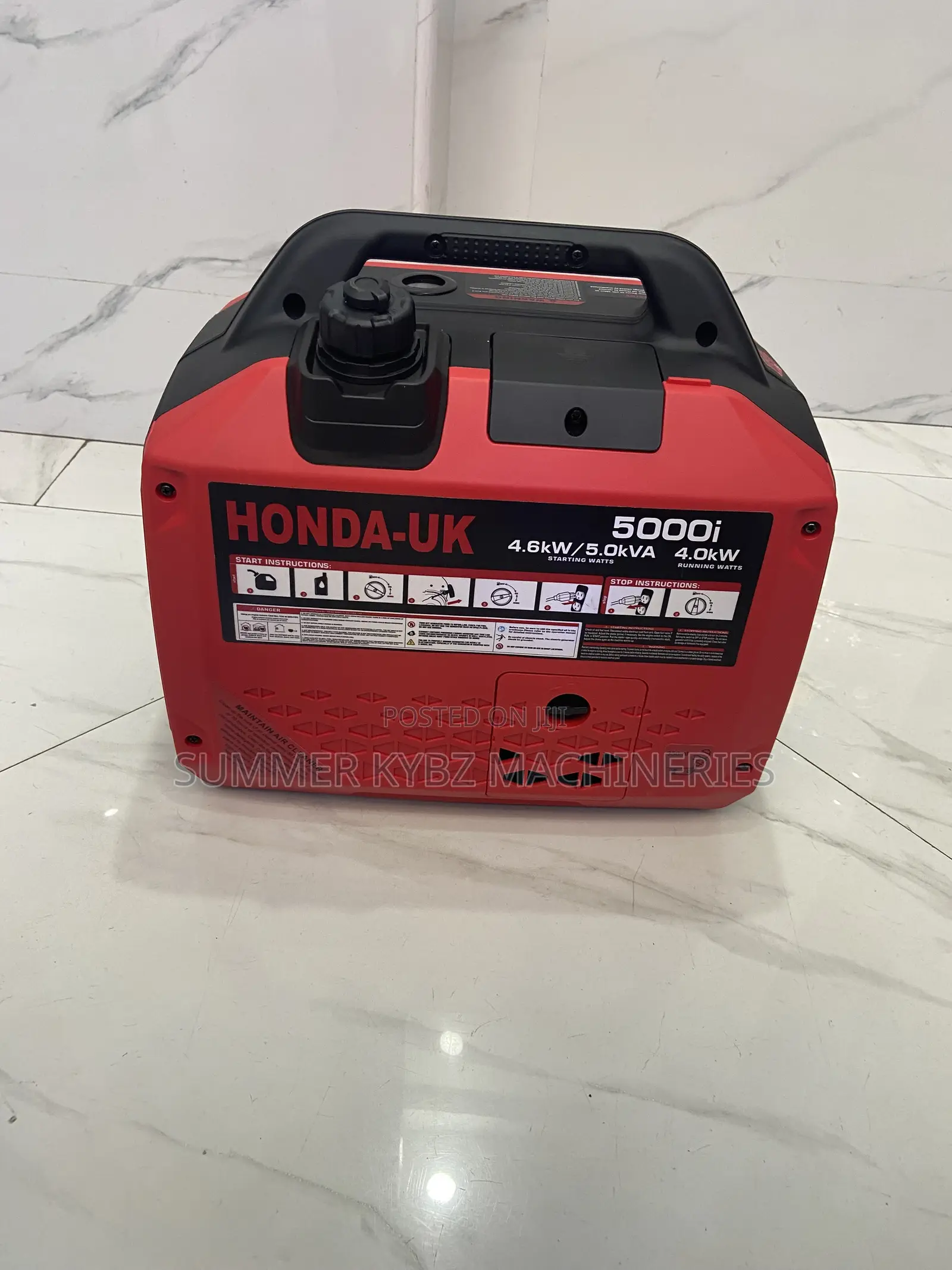 Honda-Uk Branded 5000i Inverter Generator