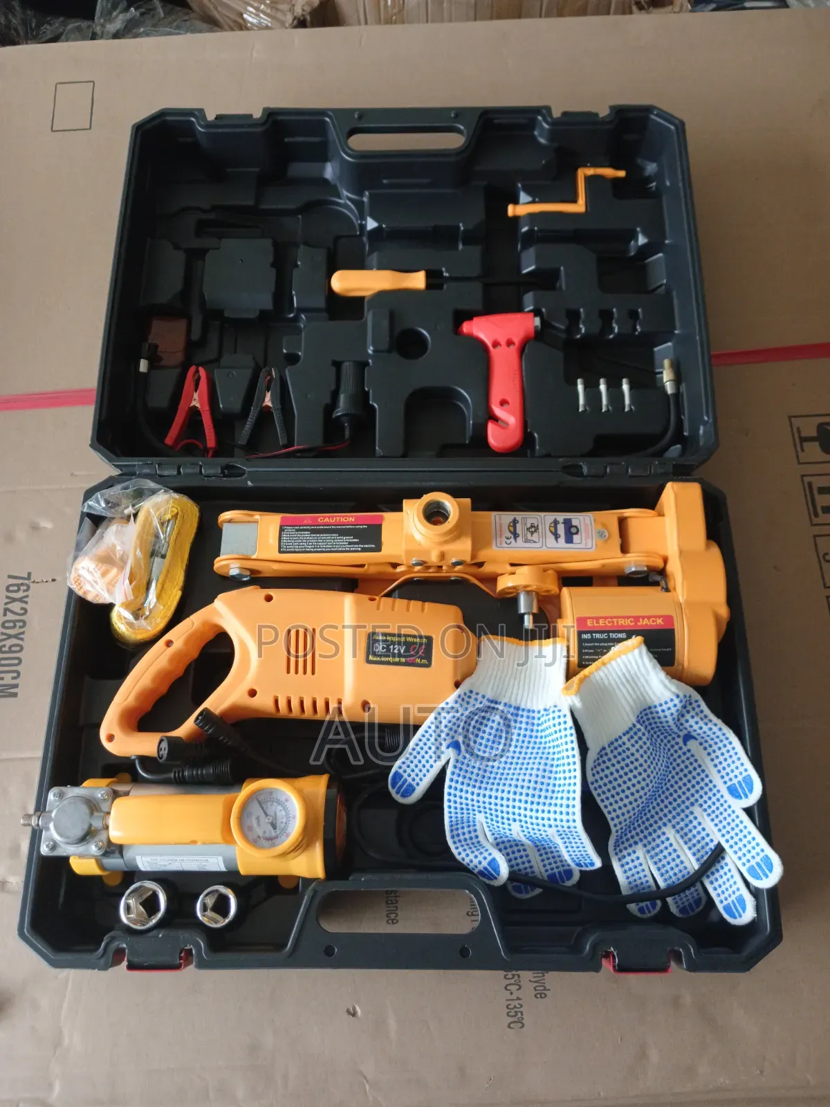 12v Electric Car Jack Heavy Duty Vehicle Lift Jack