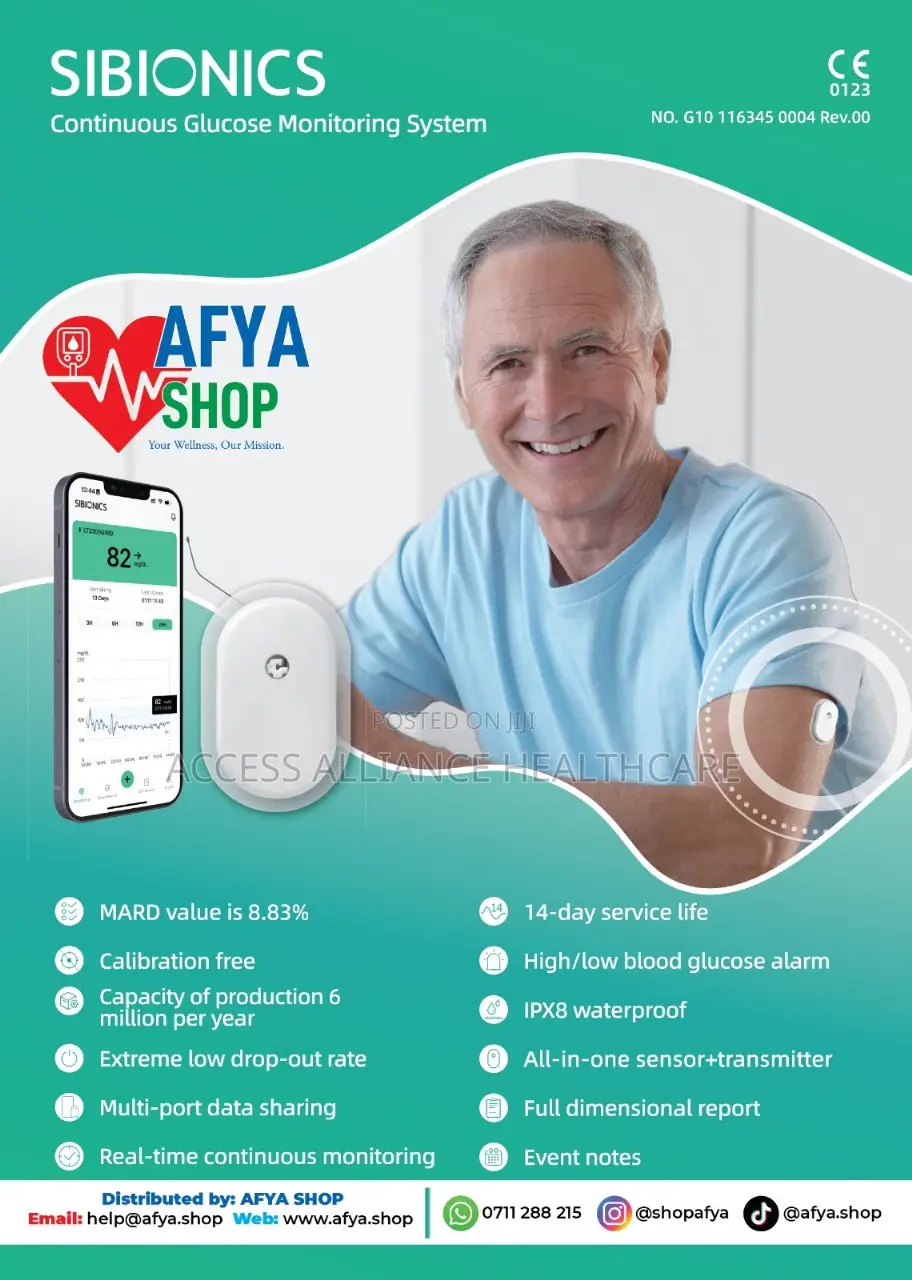 Sibionics Continuous Glucose Monitor (Cgm)