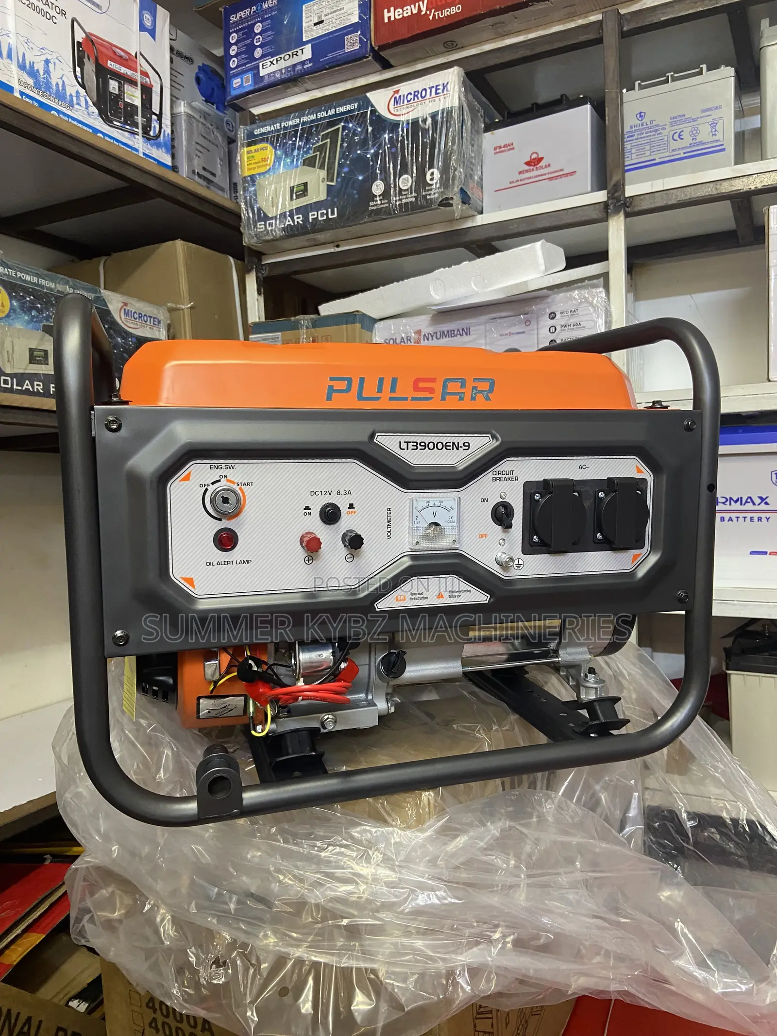 Pulsar Lt3900en-9 Is a 4kva Petrol-Powered Generator
