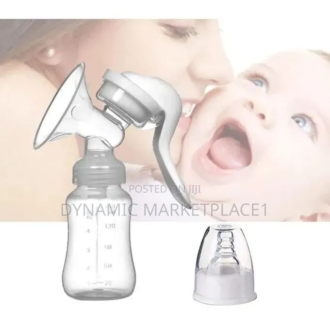 Manual Breast Pump With Bottle Cap