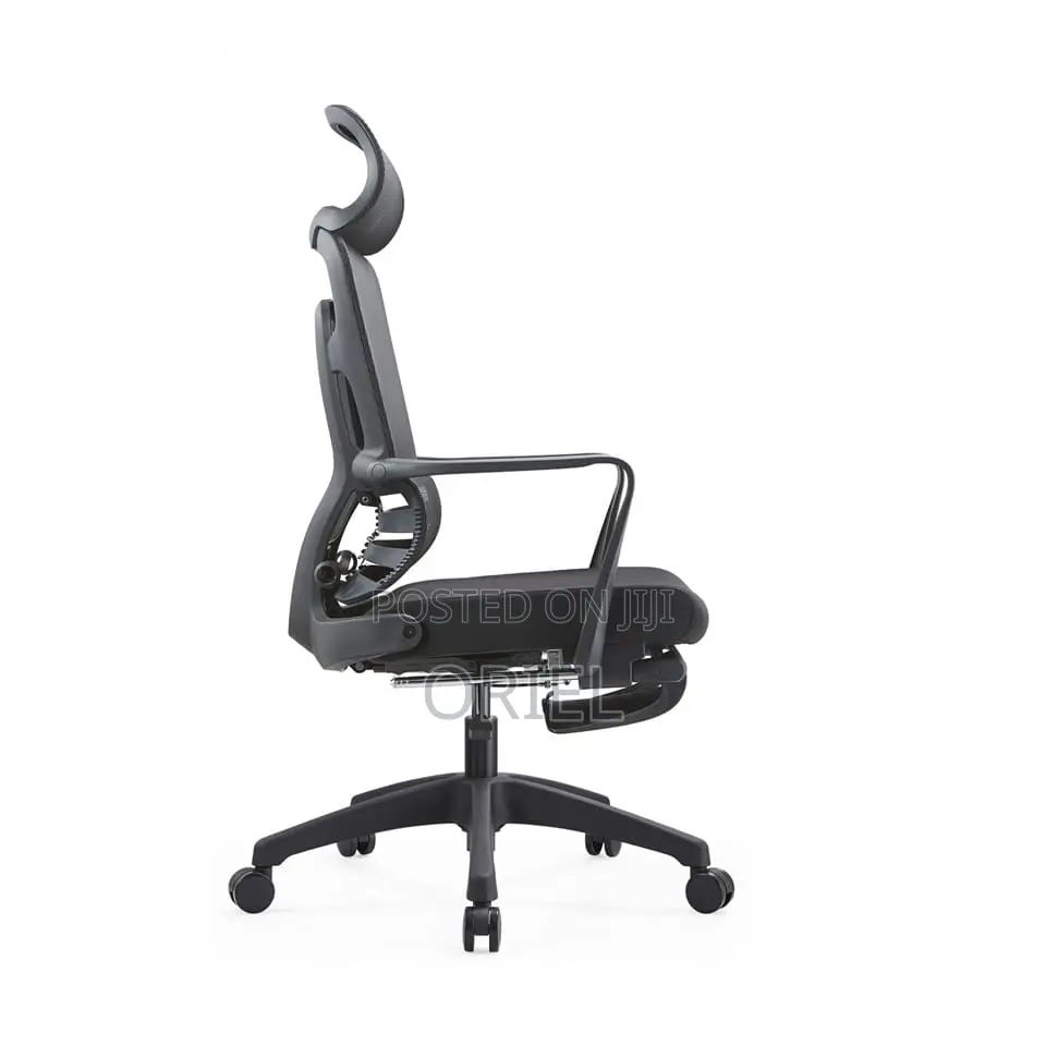 Office Chair : Executive Black Ergonomic Office Chair