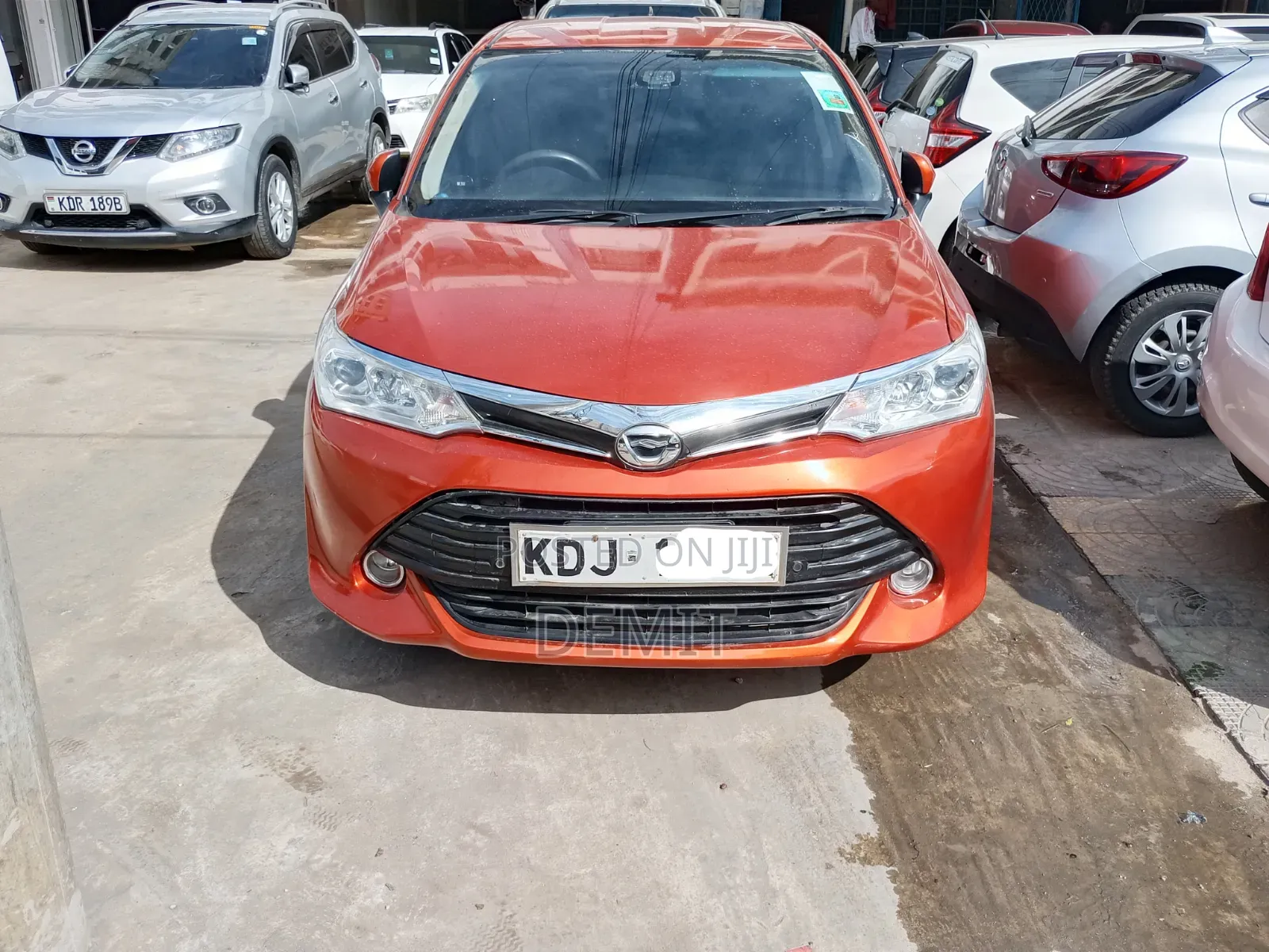 Toyota Corolla Fielder 2015 Orange