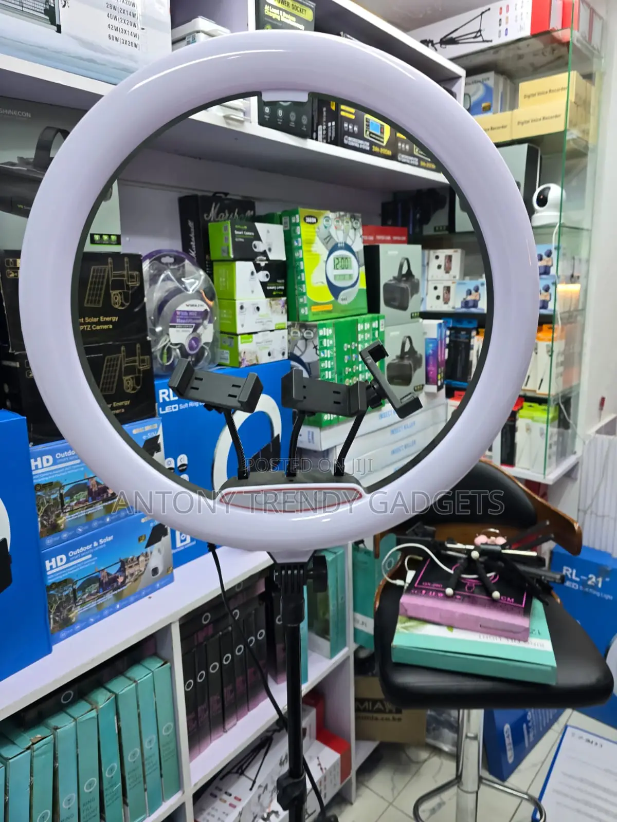 LJJ-45 Led Ring Lamp for Photography Streaming and Makeup