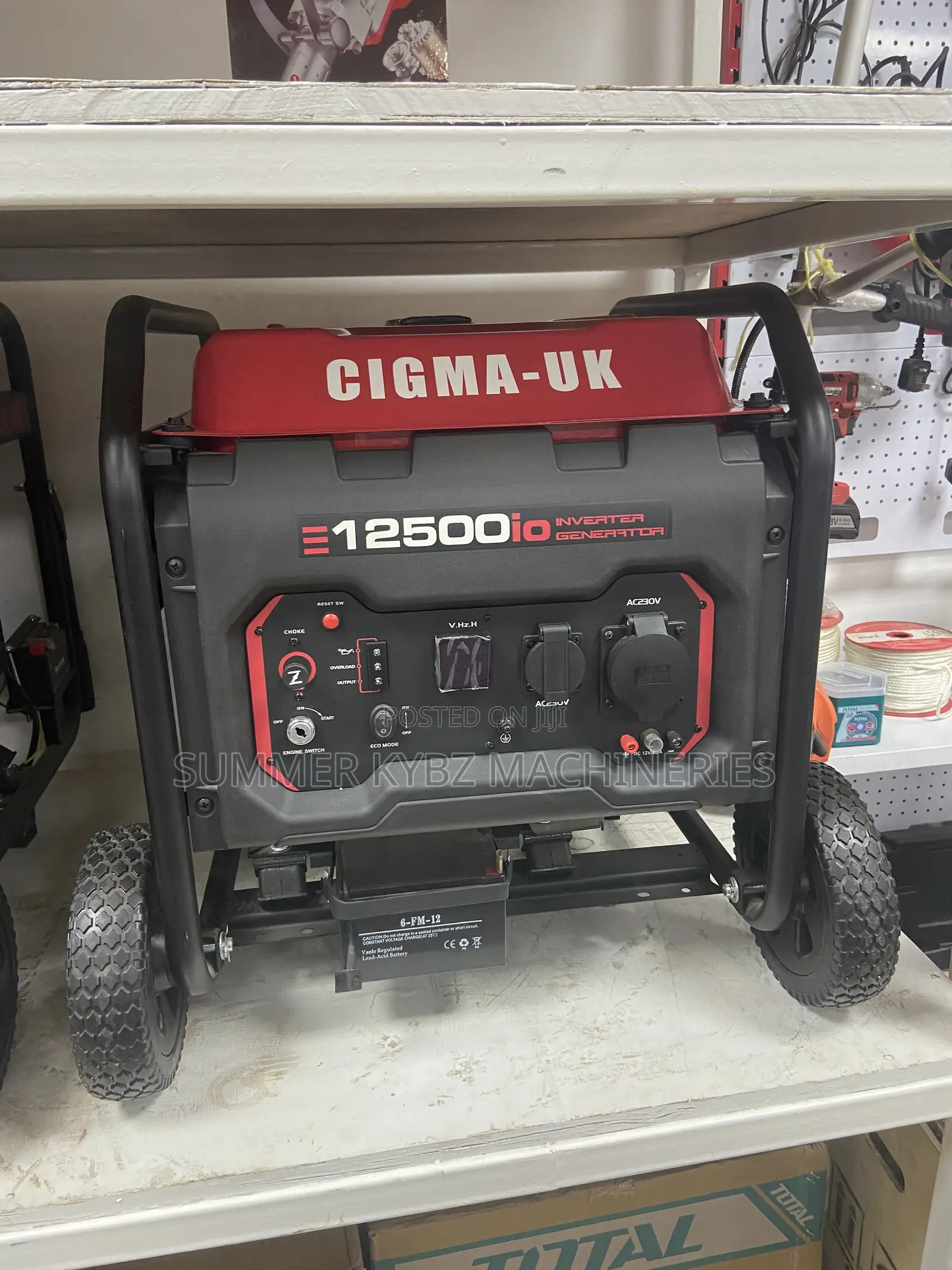 Cigma-Uk 12500io Inverter Generator 9kva 7kw