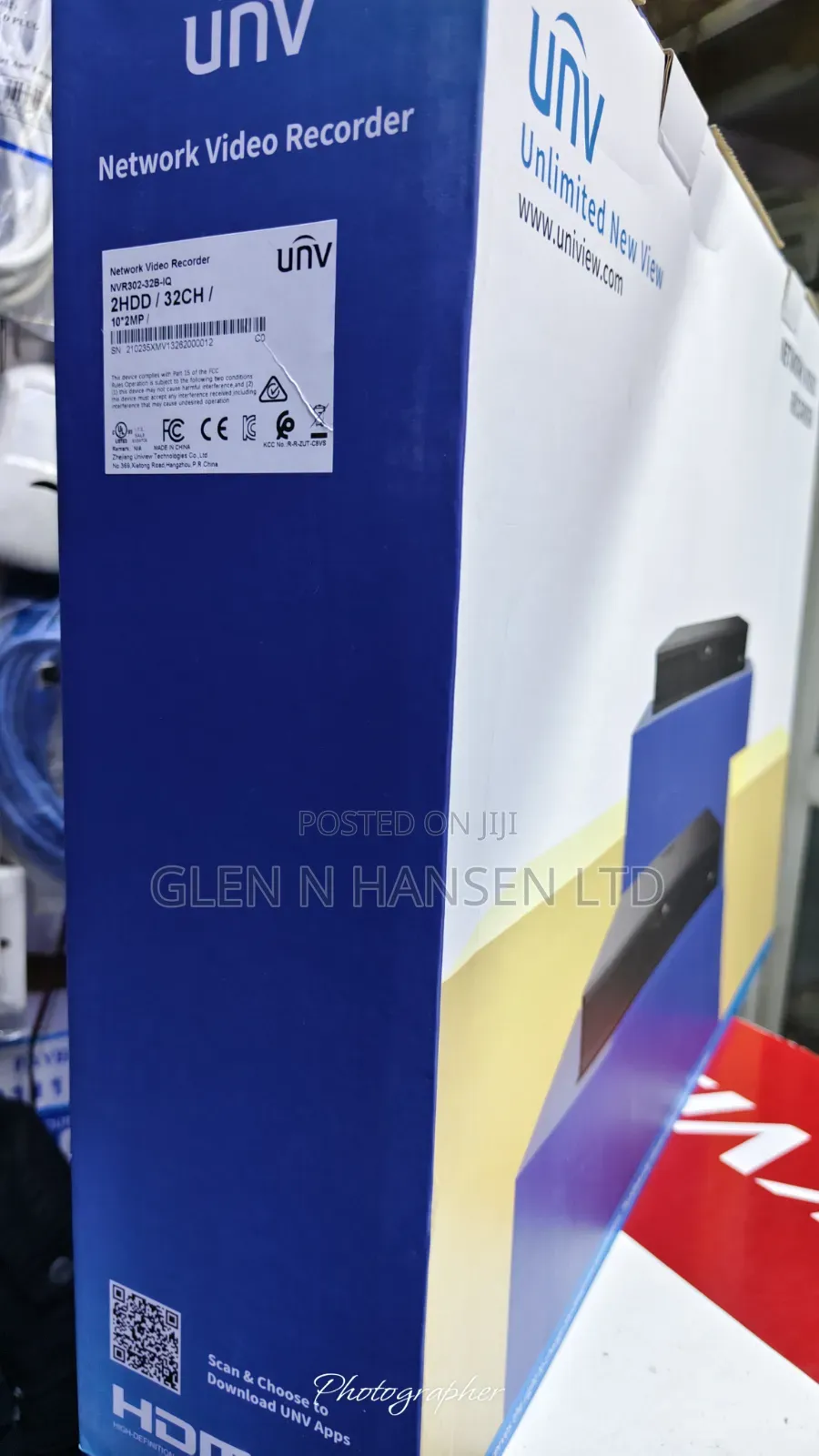 Unview 32ch Non Poe NVR