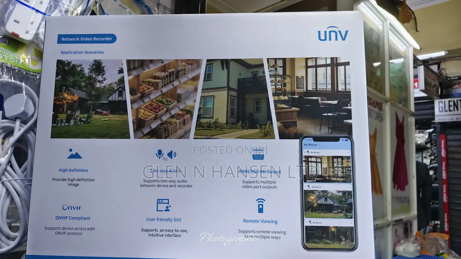 Unview 32ch Non Poe NVR