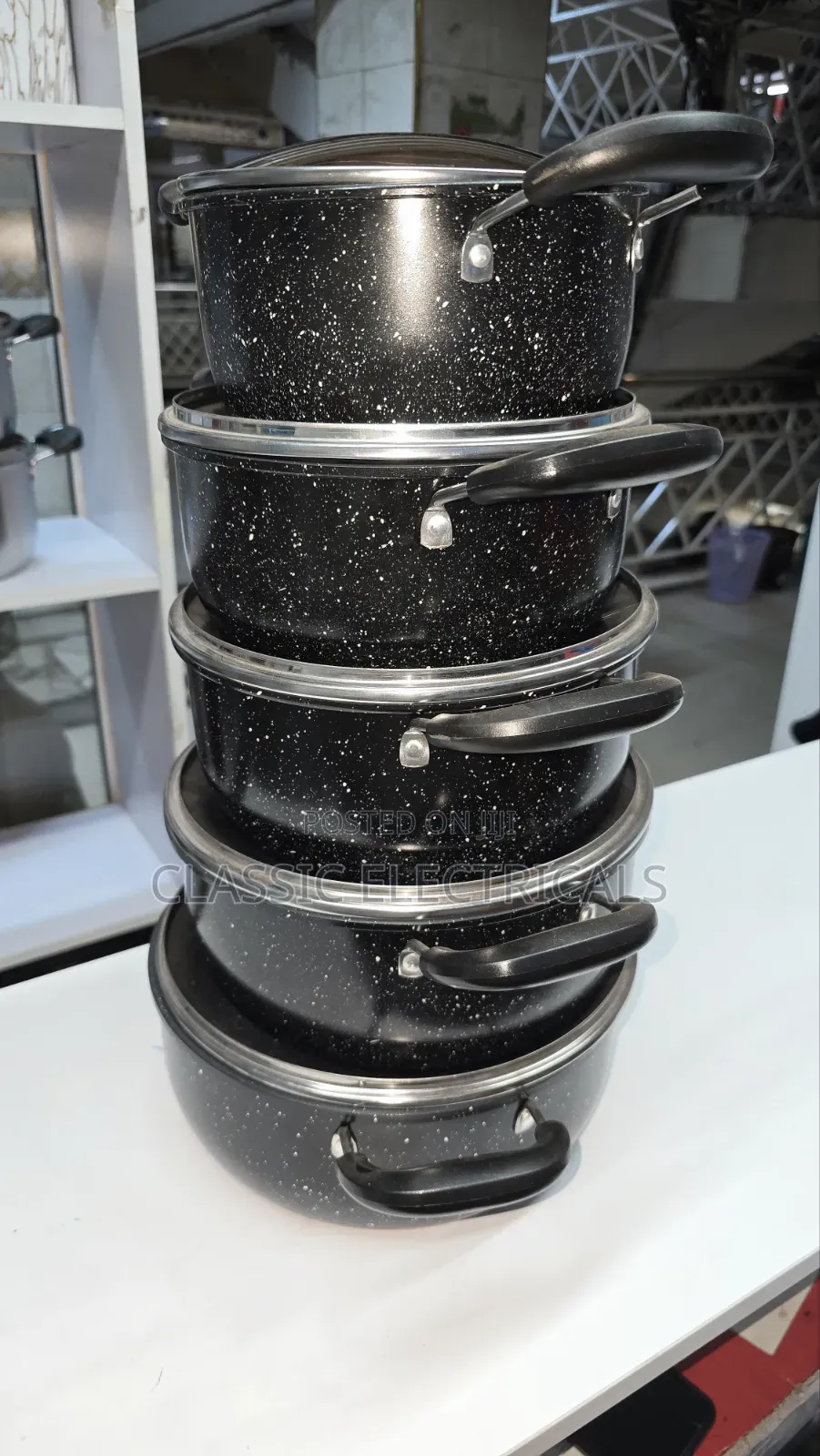 14pcs Nonstick Cookware Set at Ksh3849.