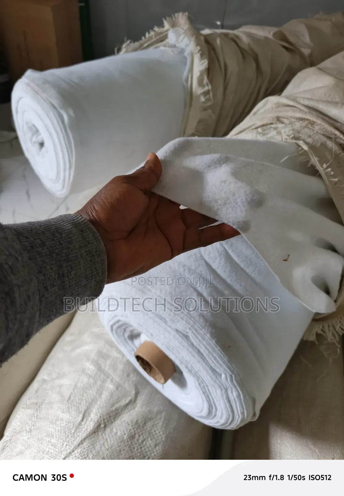 Non-Woven Geotextile Membrane Construction