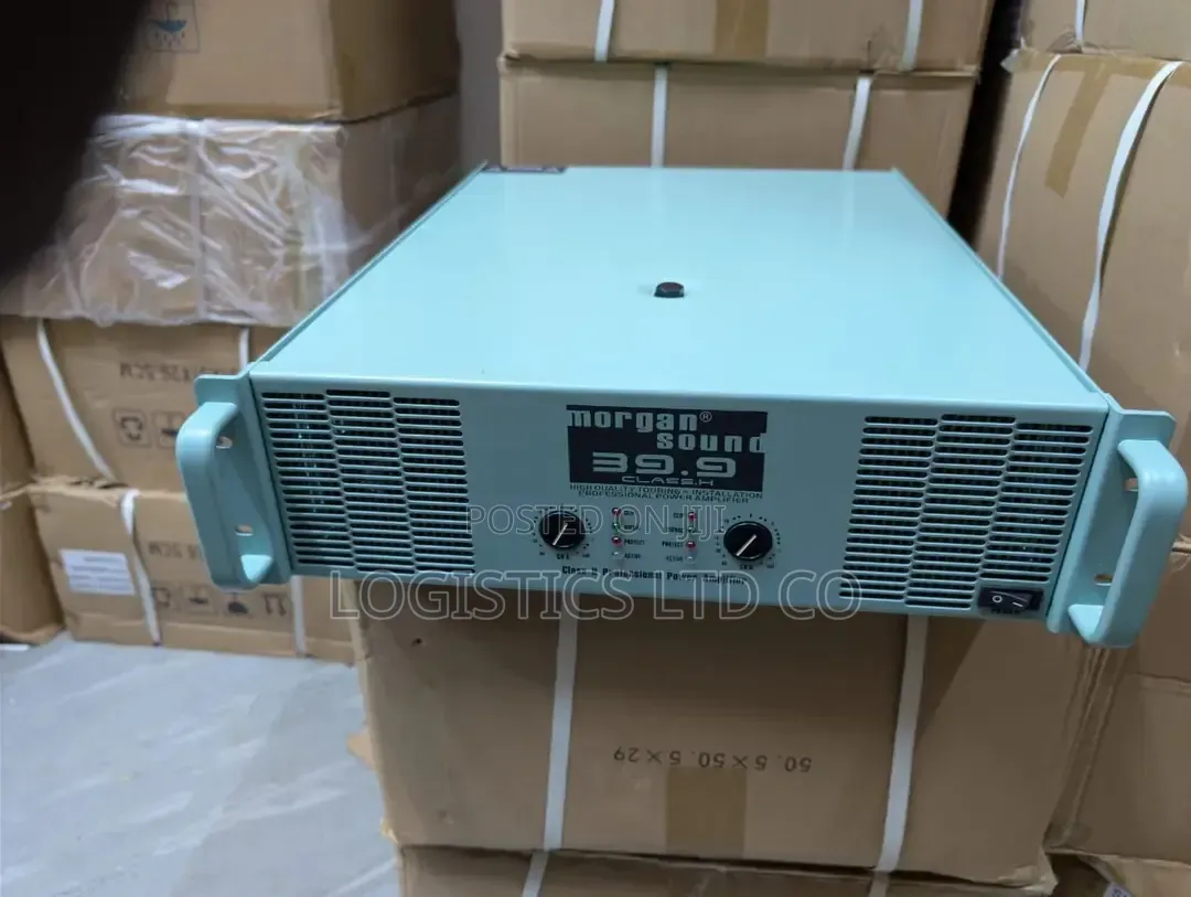 Morgan Sound 39.9 Power Amplifier-Class H Professional Audio Amplifier