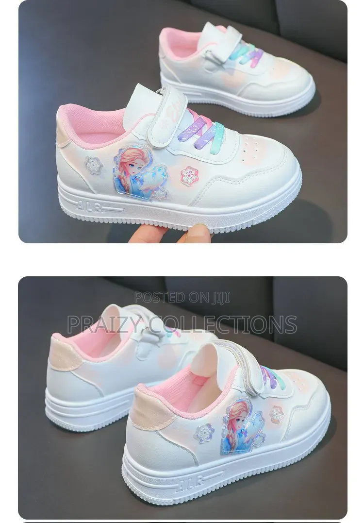 Elsa Snow Girls Sneakers