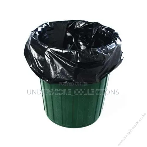 Generic Heavy-Duty Black Waste Disposal Bags Measure 30x36 Inches