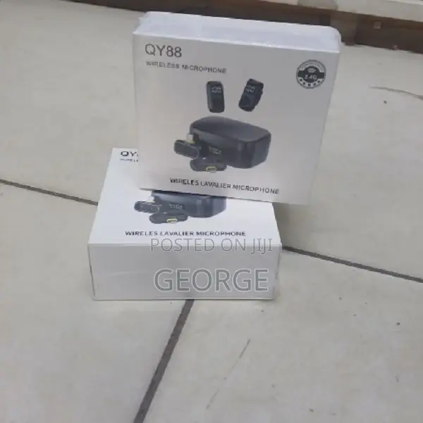 Qy88 Wireless Microphone: Clear and Convenient Audio Recording