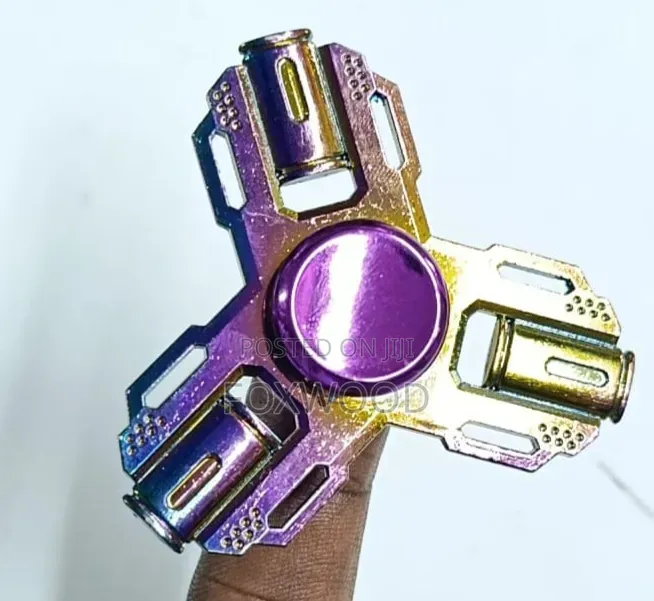 Metal Finger Fidget Spinner Now Available