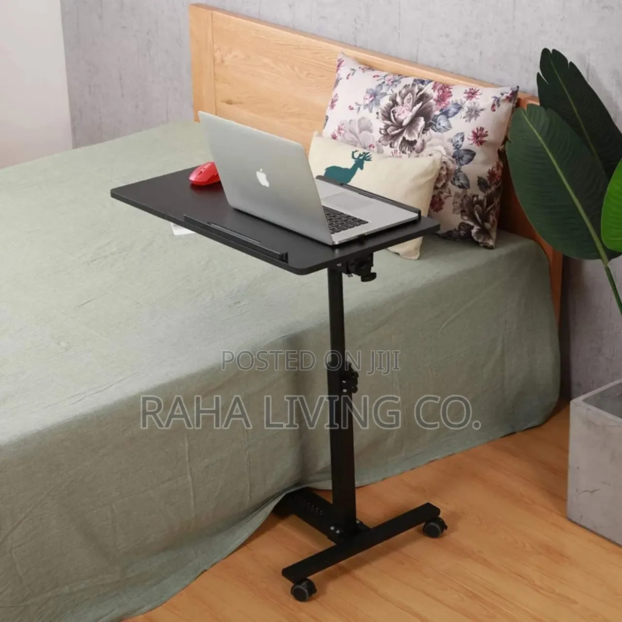 Height Adjustable Laptop Stand Movable Desk | 60x40cm