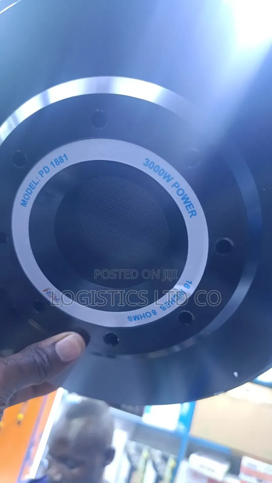 Ashley Pd1881 3000w 18 Inches 127mm Voice Coil Professional Speaker