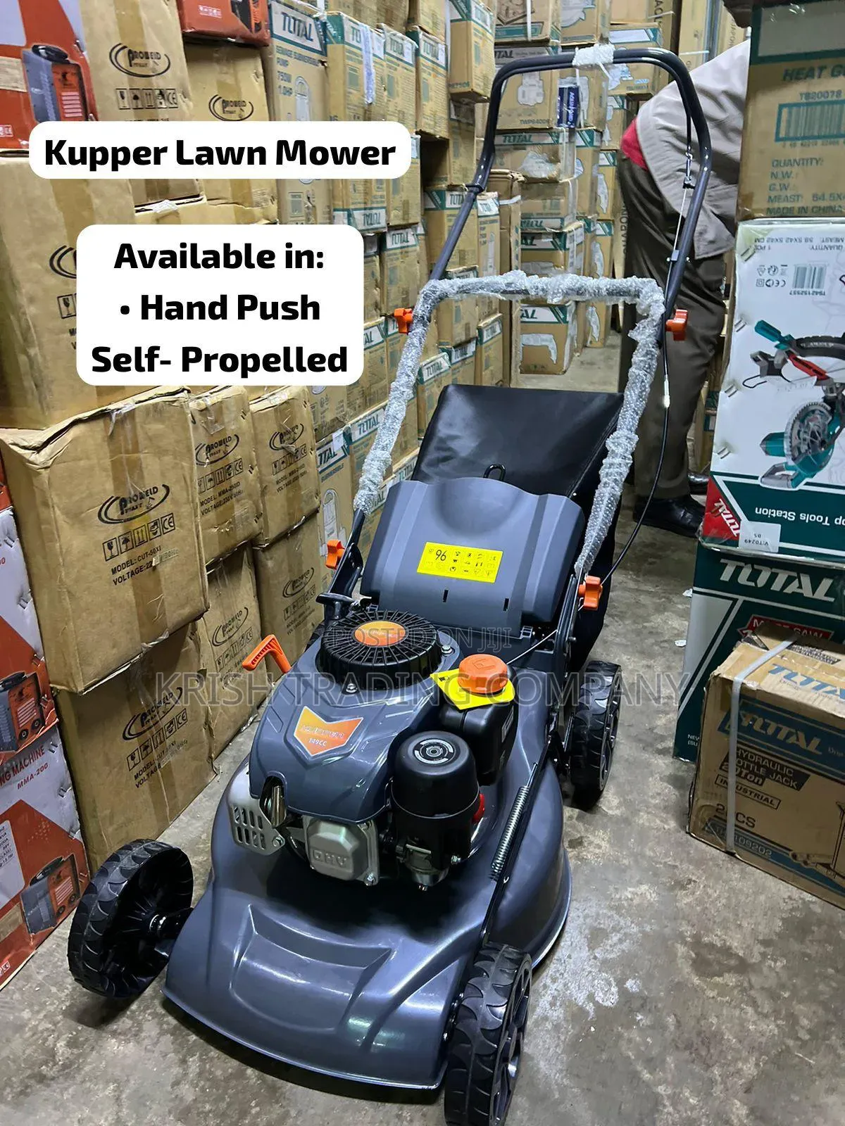 Kupper Lawn Mower 5hp 149cc (Self Propelled / Hand Push)