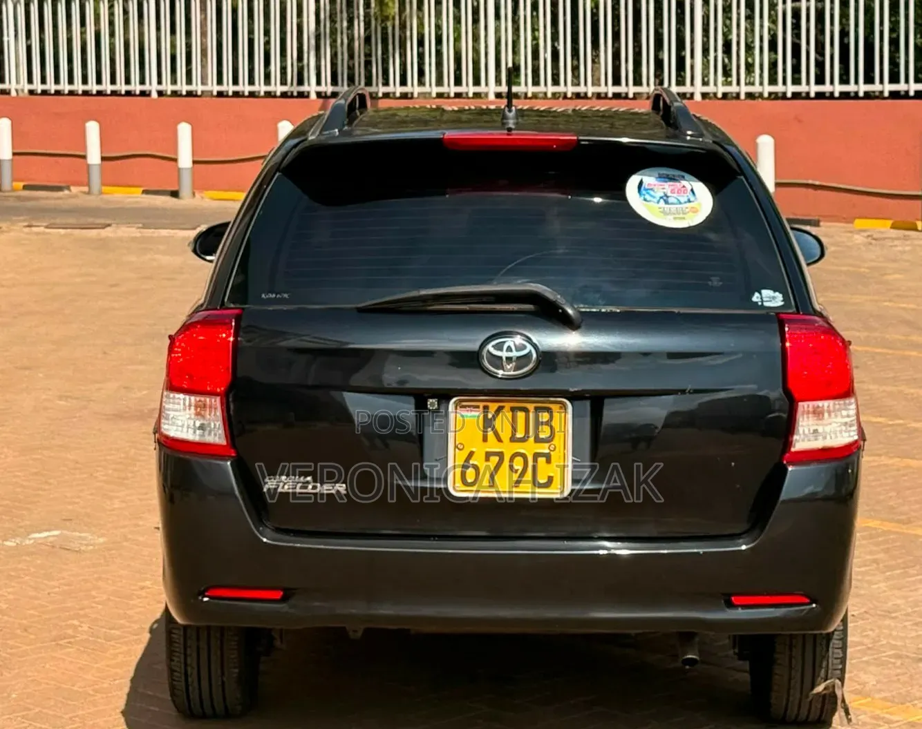 Toyota Corolla Fielder 2013 Black