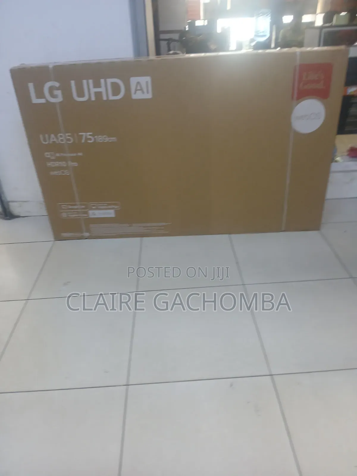 Lg 75” Smart Tv Au85 – Smart Viewing Redefined