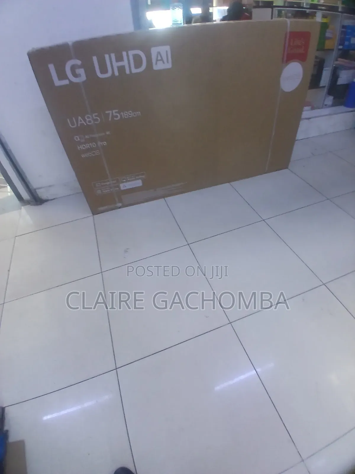 Lg 75” Smart Tv Au85 – Smart Viewing Redefined