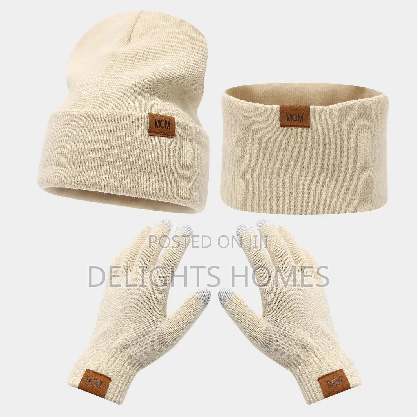 3pcs Knitted Hat Beanie Cap_re